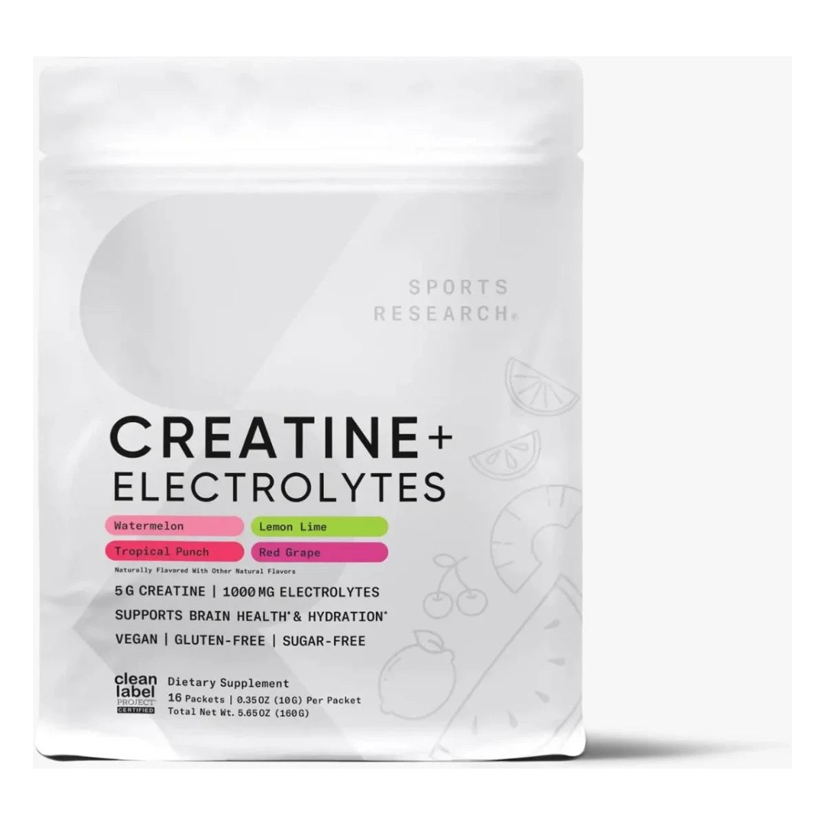Sachet Creatina con Electrolitos Sports Research