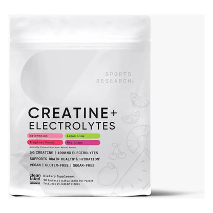 Sachet Creatina con Electrolitos Sports Research
