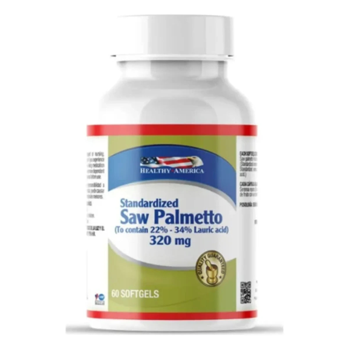 Saw Palmetto 320 mg 60 softgels Healthy America