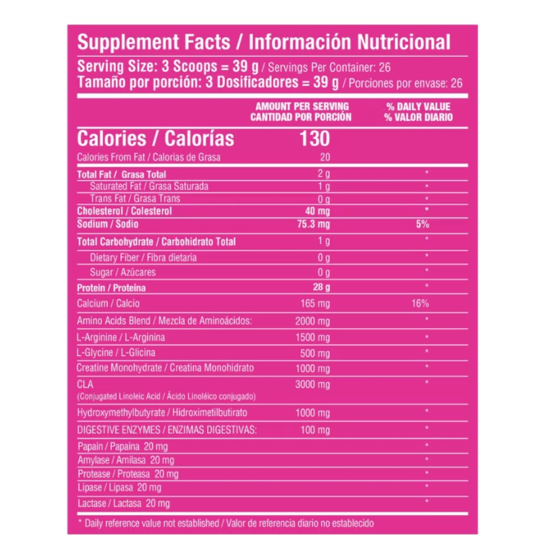 Slendar 1014 g 2.1 lb 26 Servicios - Healthy Sports