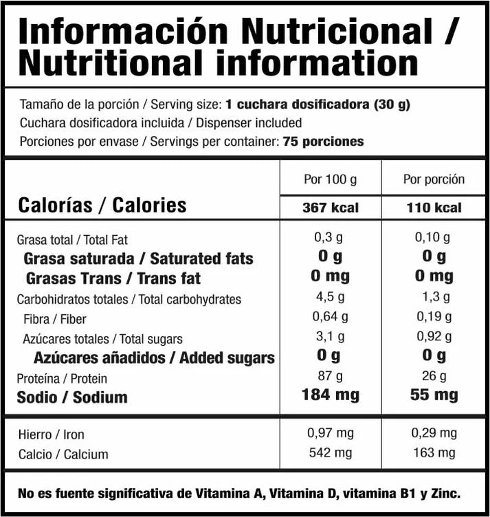 2 lb Fresa whey pure - Smart Nutrition