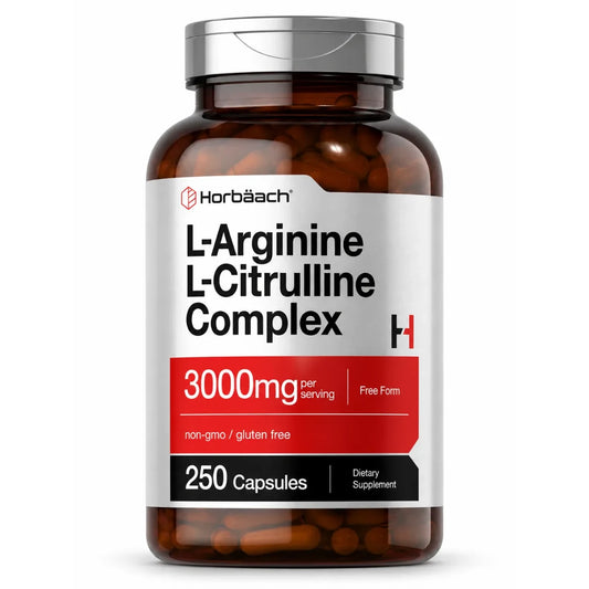 L ARGININE L CITRULLINE COMPLEX 3000 MG 250 CÁPSULAS HORBAACH