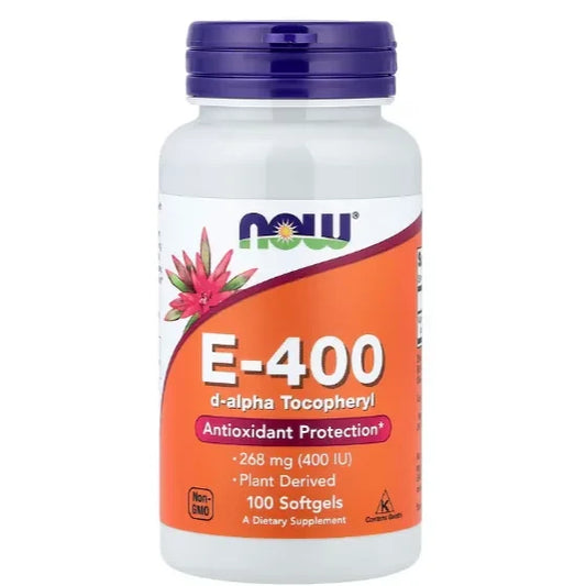 E-400 MIXED+ SELENIUM CÁPSULAS 100 - NOW FOODS