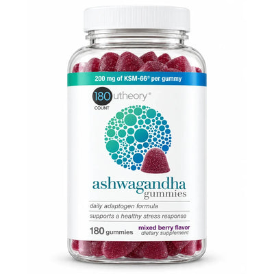Youtheory Ashwagandha Gummies 200 mg of KSM-66 per Gummy 180 gummies