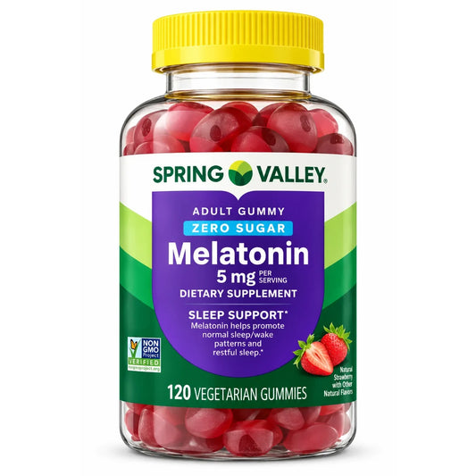 MELATONINA 5 MG X 120 GOMAS SPRING VALLEY