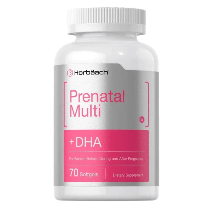 PRENATAL MULTI + DHA 70 SOFTGELS HORBAACH