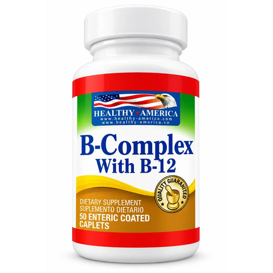 B COMPLEX CON B12 - HEALTHY AMERICA