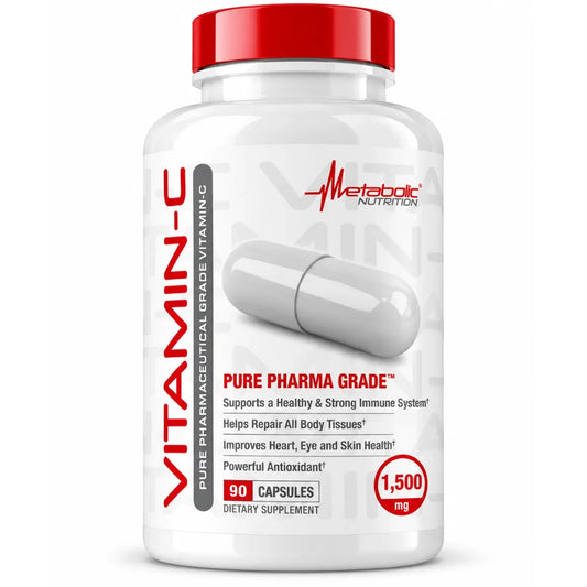 VITAMINA C 90 CAPSULAS 1500 MG - METABOLIC NUTRITION