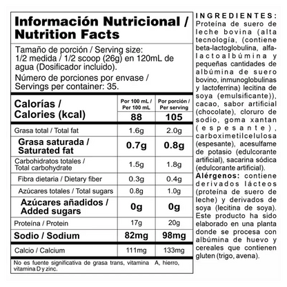 BIPRO CLASSIC CHOCOLATE 2 LB