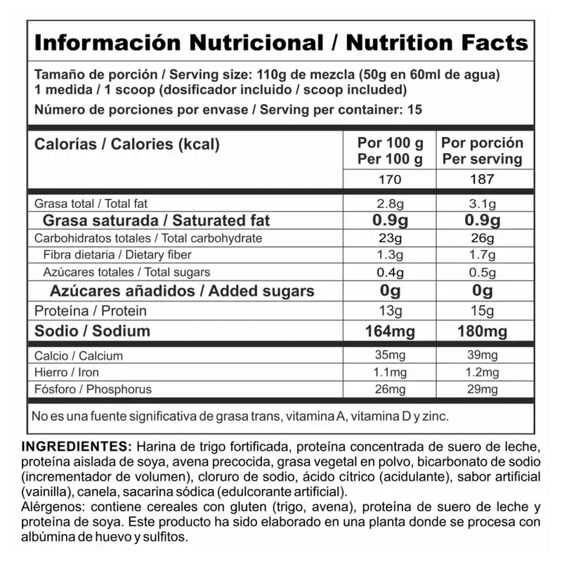 PROTEIN PANCAKE TRADICIONAL