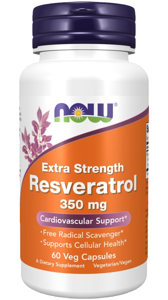 RESVERATROL NOW 350MG / 60 CAP