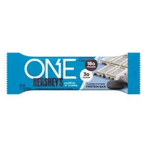 ONE BAR HERSHEYS COOKIES AND CREAM