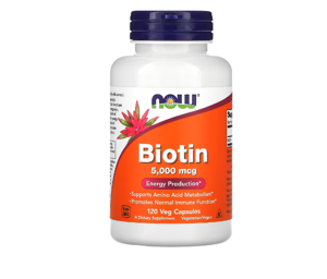 BIOTINA 5 MG NOW