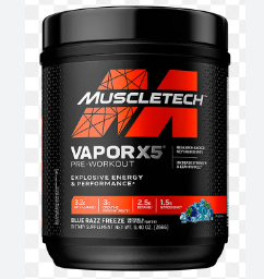 VAPOR X5 PREWORKOUT BLUE RAZZ