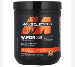 VAPOR X5 PREWORKOUT MIAMI SPRING BREAK