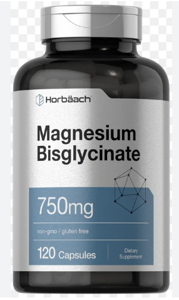 BISGLYCINATO DE MAGNESIO 750 MG IMPORTADO X120 CAPS