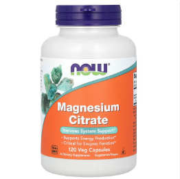 CITRATO MAGNESIO 120CAP NOW