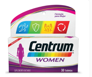 CENTRUM WOMEN 100 TABLE