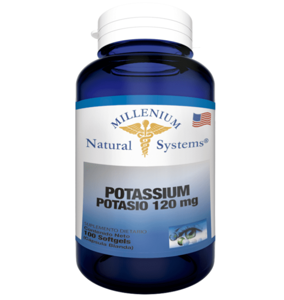 POTASIO 120 MG 100 CAPSULAS NATURAL SYSTEMS