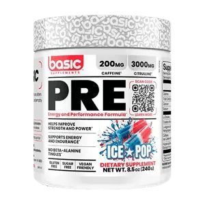 PRE WORKOUT BASIC 30 SERV ICE POP