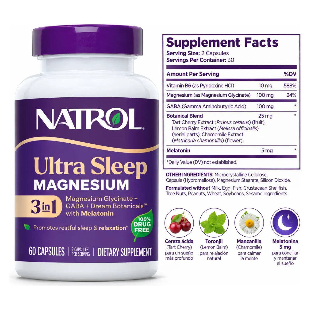 Ultra Sleep 60 caps Natrol