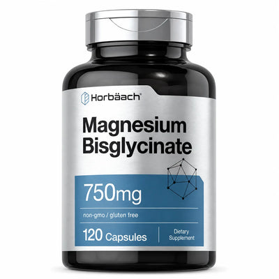 Bisglycinato de Magnesio 750 mg x 120 caps Horbaach