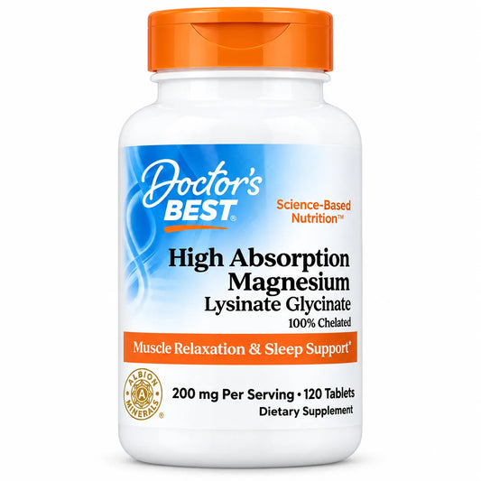 GLYCINATO DE MAGNESIO 200 MG X 120 TAB DR BEST