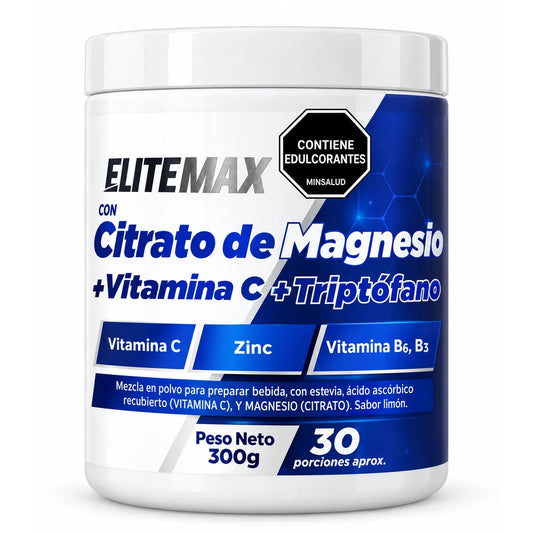 TRIPTOFANO + CITRATO MAGNESIO 300 G - - ELITE MAX