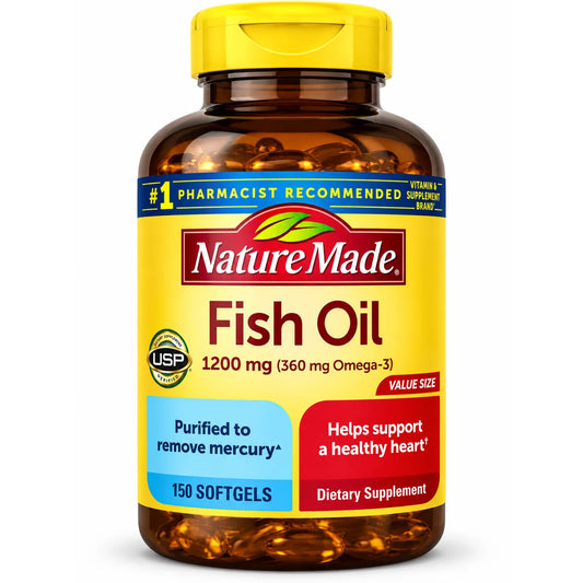 OMEGA 3 FISH OIL 1200 MG - NATURE MADE