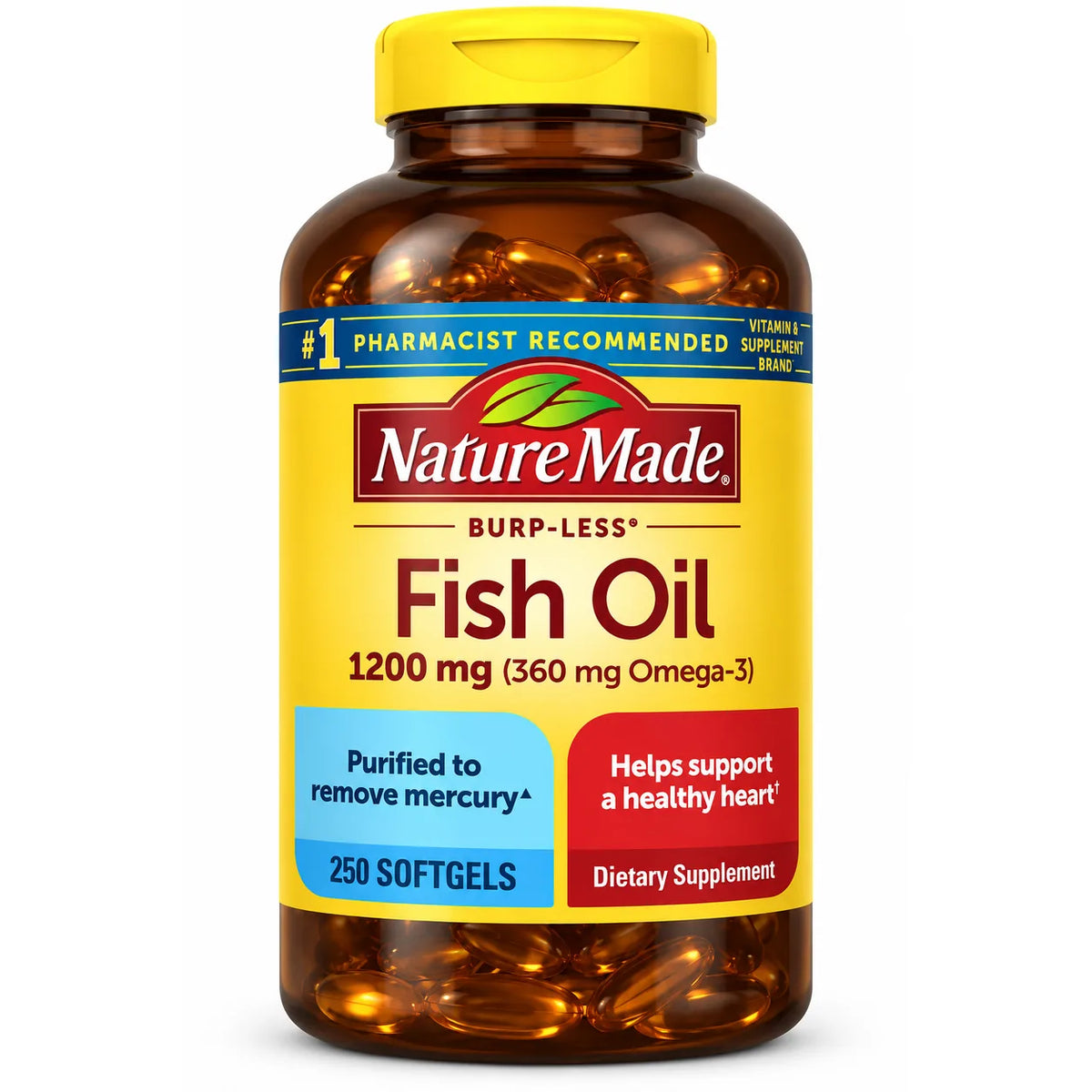OMEGA 3 FISH OIL 1200 MG - NATURE MADE