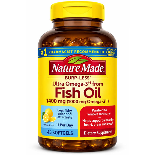 OMEGA 3 1400 MG X 45 SOFTGELS NATURE'S MADE - NATURES MADE
