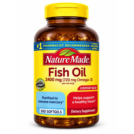 OMEGA 3 2400 MG 300 SOFTGELS NATURES MADE