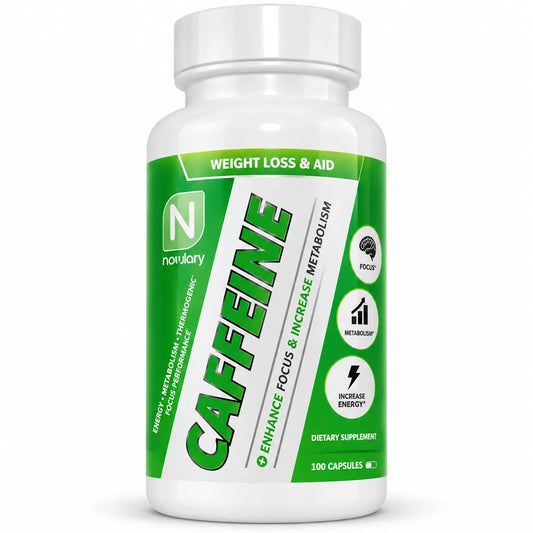 CAFFEINE 100 CÁPSULAS - NOVULARY
