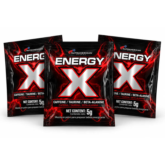 ENERGY X - 25 SOBRES 112.5 G - NUTRAMERICAN PHARMA
