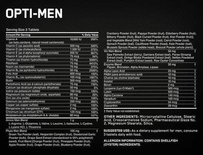 Opti Men 90 Tabletas - Optimum Nutrition