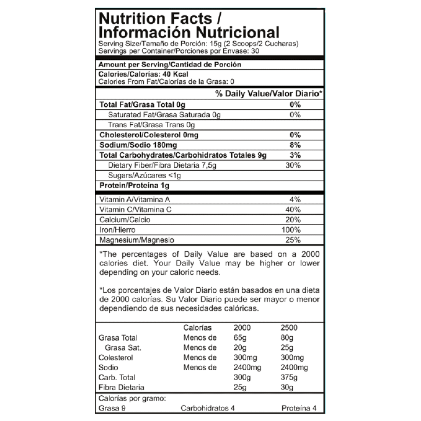 Vitamina C 50 Servicios