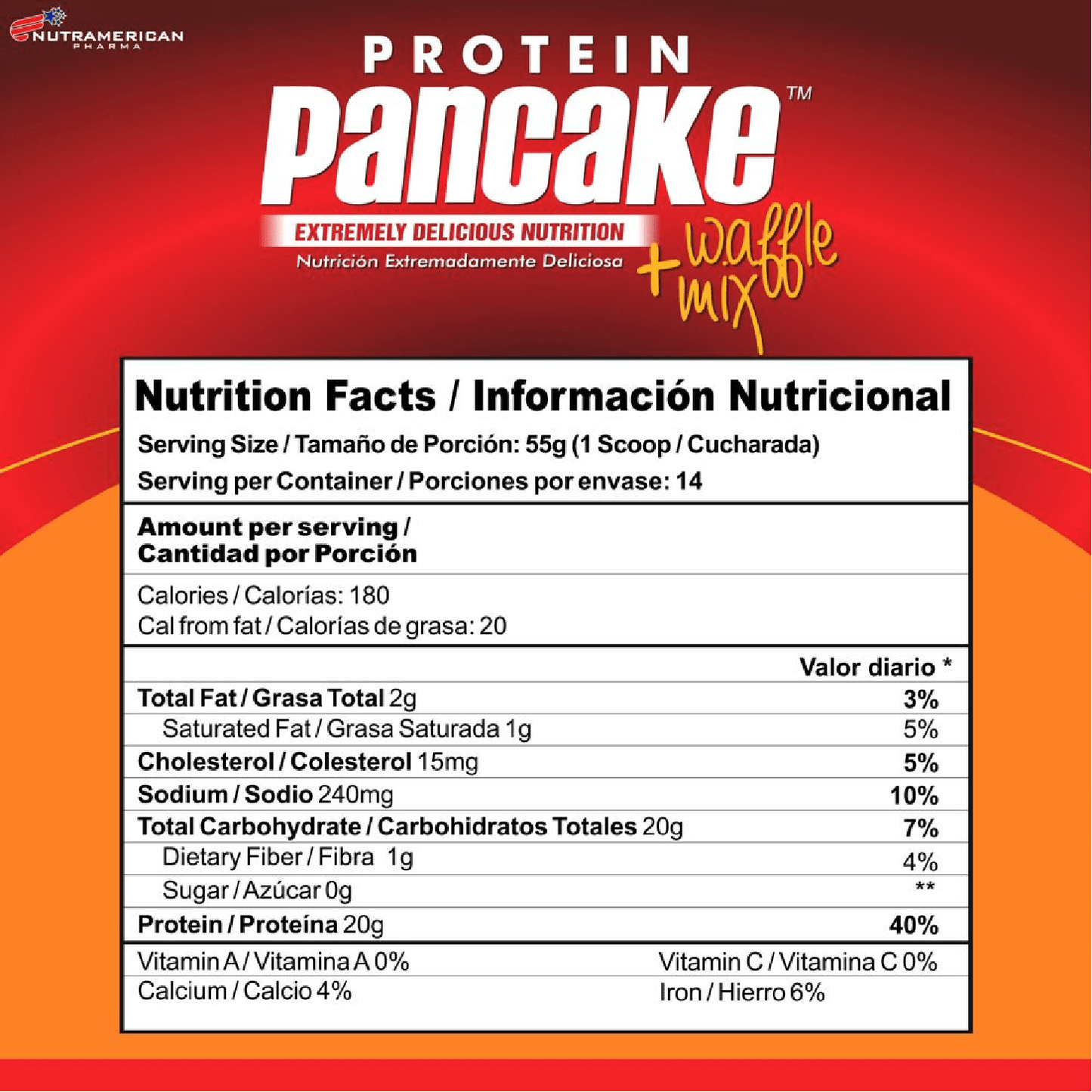 PROTEIN PANCAKE 1,69 LB 770G