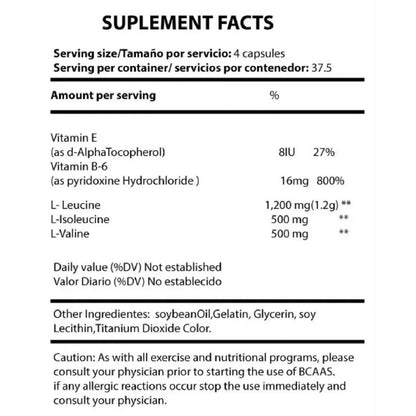 BCAA Ultra Pure 150 Caps