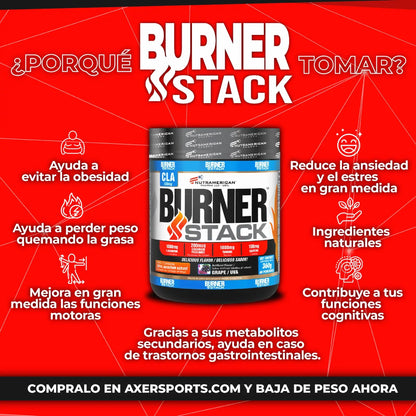 BURNER STACK UVA 0.8 LB 360G