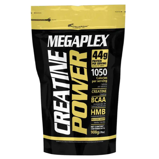 MEGAPLEX CREATINE POWER VAINILLA 2 LB 908 GR