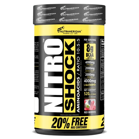 Nitro Shock Frutos Rojos 520G